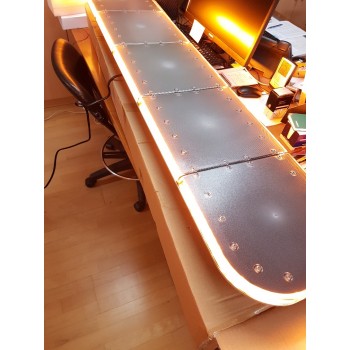 LED SVETLOBNI OPOZORILNI BLOK ORANŽEN 1500mm