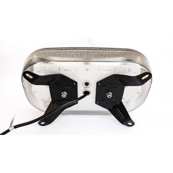 LED SVETLOBNI MINI BLOK, ORANŽEN - Z NOSILCI