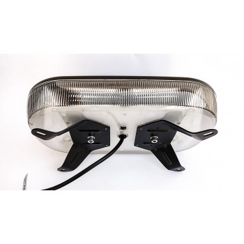 LED SVETLOBNI MINI BLOK, ORANŽEN - Z NOSILCI