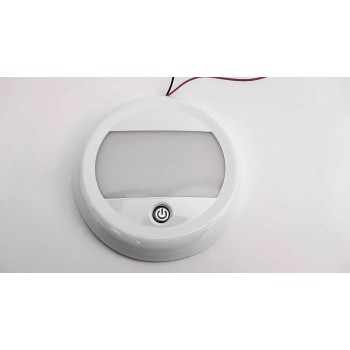 LED INTERNA SVETILKA 10-30V, 25,5W, 3000K - STIKALO NA DOTIK