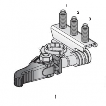 KLEMA ZA BATERIJO (-) QUICK LOCK M666DX