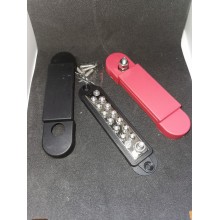 ZBIRNA LETVICA  RDEČA IN ČRNA 12XM4+1XM6 1530 PAR