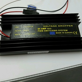 PRETVORNIK NAPETOSTI IZ 24V NA 12V 20A MOS-FET 1623