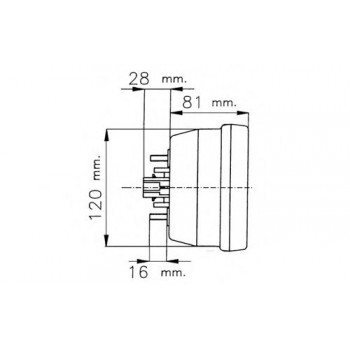 37.150.000 LUČ ZADAJ DESNA ZA FIAT DUCATO-CITROEN JUMPER-PEUGEOT BOXER (02>06) IVECO EUROCARGO (91>05)