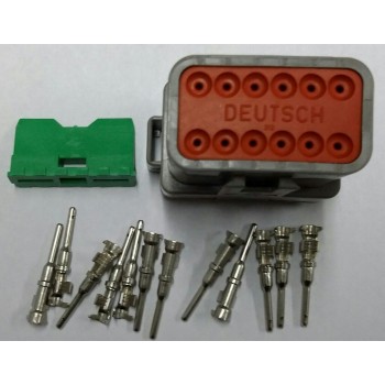 4059 Deutsch konektor 12 polni z moškimi končniki in zaklopom