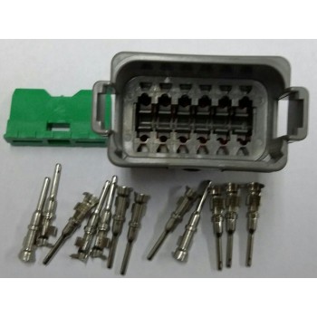 4059 Deutsch konektor 12 polni z moškimi končniki in zaklopom