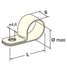 pritrdilna vezica za kabelski snop