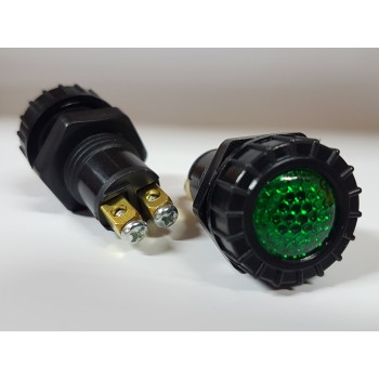 Ohišje za signalno lučko 947 - Zeleno (FI 17mm)