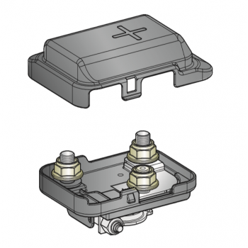 nosilec za varovalko MEGAVAL/POWERVAL s pokrovom in baterijskim terminalom CBA J81 L4