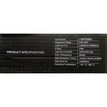 LED Žarnica H4 819