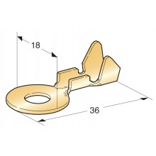 OČESNA SPONKA UNI 679L35