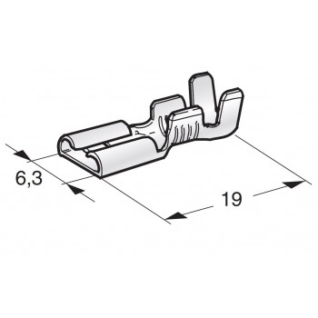 KABELSKI KONČNIK FASTON F630 1301402