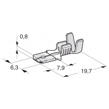KABELSKI KONČNIK FASTON M630 1301411
