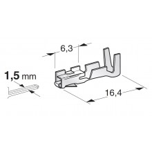 KABELSKI KONČNIK FOR SEAL CONNECTORS METRIPACK F150 1105500
