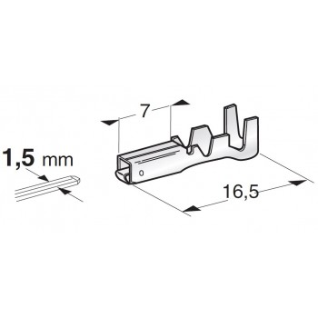 KABELSKI KONČNIK FOR SEAL CONNECTORS S-SEAL F150 1105560