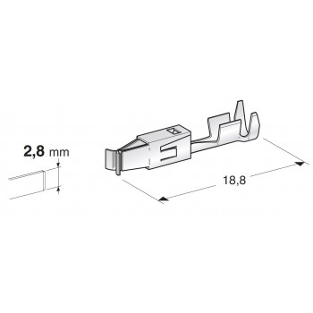 KABELSKI KONČNIK FOR SEAL CONNECTORS JPT-WP F280 1108260