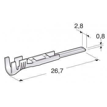 KABELSKI KONČNIK FOR SEAL CONNECTORS JT M280 1108280