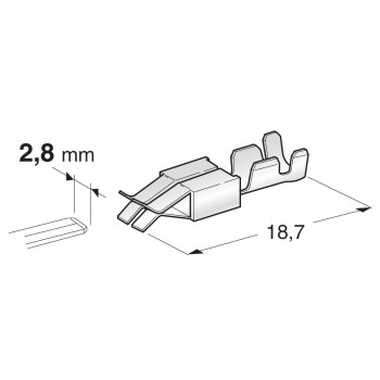 KABELSKI KONČNIK FOR SEAL CONNECTORS JT F280 1107211