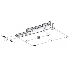 KABELSKI KONČNIK FOR SEAL CONNECTORS MARK II M280 1102010