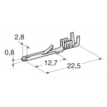 KABELSKI KONČNIK FOR SEAL CONNECTORS DIN 46343 ZA AVTO RADIO 1108060