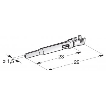 KABELSKI KONČNIK FOR SEAL CONNECTORS MFS M150 1108010