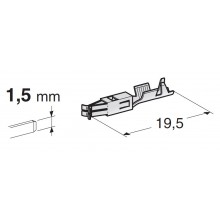 KABELSKI KONČNIK FOR SEAL CONNECTORS MKF F150 1108020