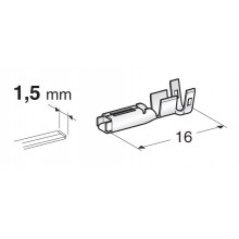 KABELSKI KONČNIK FOR SEAL CONNECTORS 070 F150 1108070