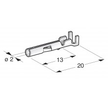 KABELSKI KONČNIK PIN MATE-N-LOCK F2 1201200