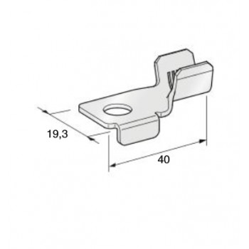 KABELSKI KONČNIK W62 25÷40mm2 M8