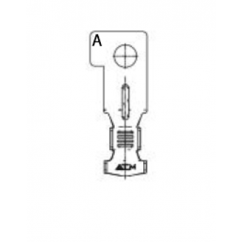 KABELSKI KONČNIK W62 POL.A 25÷40mm2 M8