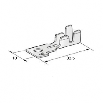 KABELSKI KONČNIK MIDI 2.5÷4mm2 M5 POL.A