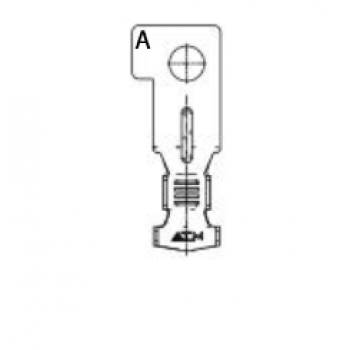 KABELSKI KONČNIK MIDI 2.5÷4mm2 M5 POL.A