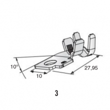 kabelski končnik MIDI G10 POL B