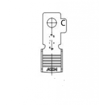 KABELSKI KONČNIK MIDI 6÷8mm2 M5 POL.C