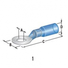 očesna spojka s termokrčko WP D10