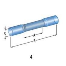 spojka BUTT s termokrčko WP D4,9 spojka BUTT s termokrčko WP D4,9