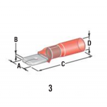 moški terminal s termokrčko WP M630