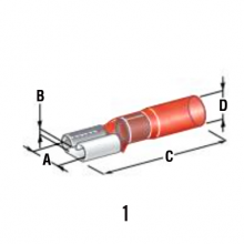 ženski terminal s termokrčko WP F630