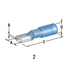 ženski terminal s termokrčko WP F630