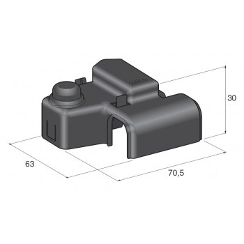 ZAŠČITNI POKROVČEK ZA KLEME ZA BATERIJO 4410496