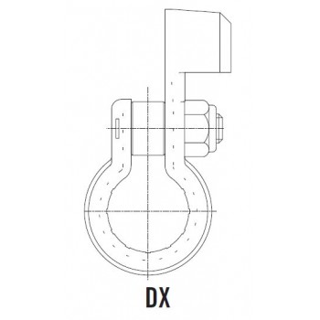 KLEMA ZA BATERIJO STRIP DX 25-40mm2