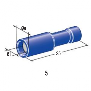 ženski kabelski konektor BULLET FD5