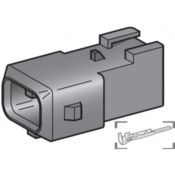 JT VODOTESNI KONEKTOR MOŠKI 2 POL