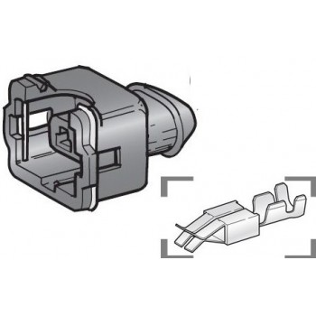 JT VODOTESNI KONEKTOR ŽENSKI 2 POL