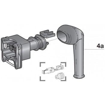 JPT VODOTESNI KONEKTOR ŽENSKI 2 POL