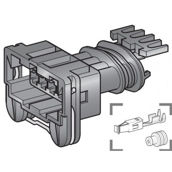 JPT VODOTESNI KONEKTOR ŽENSKI 4 POL