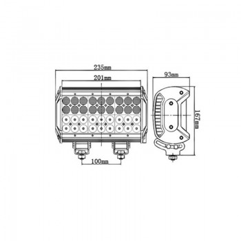 LED delovna luč/žaromet DE-108WKQ12/24V