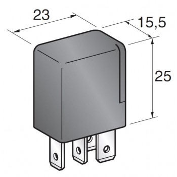 MICRO RELE 10/20A 12V