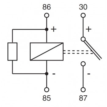 MICRO RELE 30A 12V