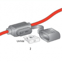 VODOTESNI NOSILEC ZA VAROVALKO UNIVAL 0100336